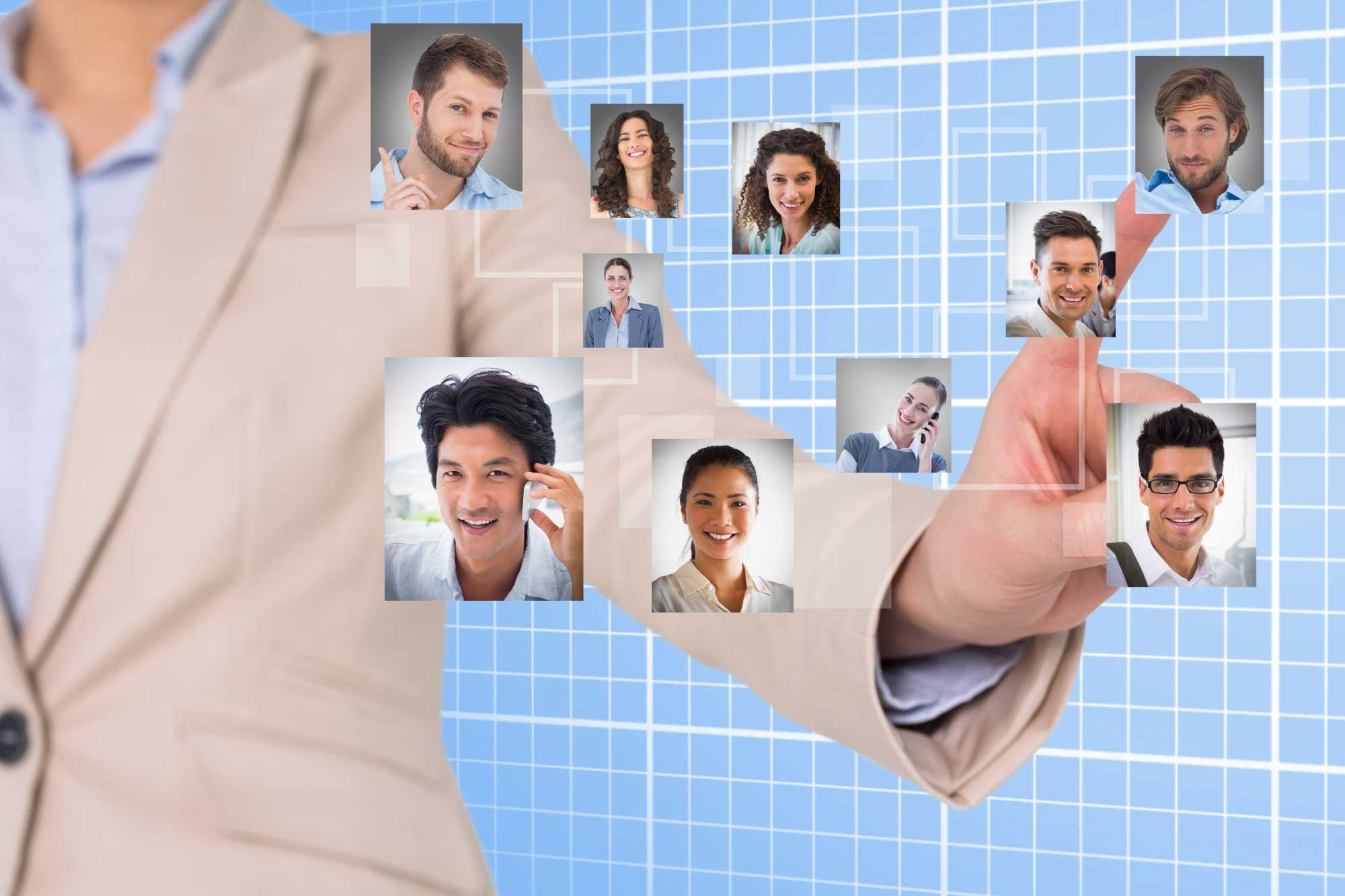 Imagen ilustrando Selección de Personal virtual